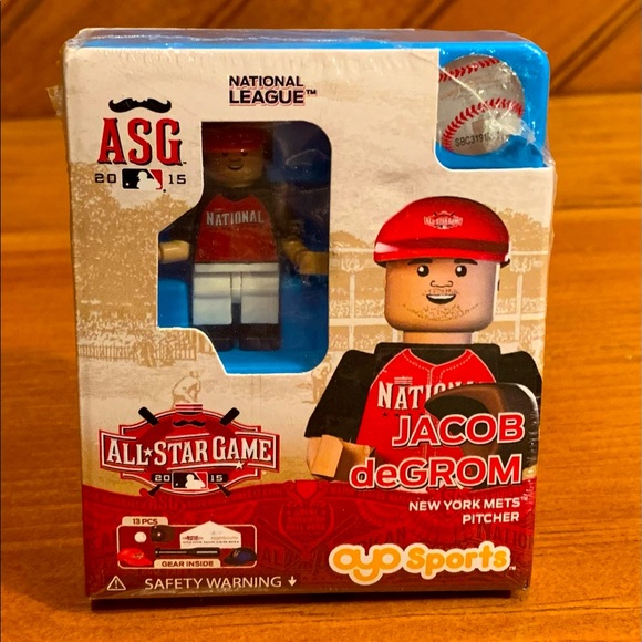 OYO Sports Jacob deGrom New York Mets All Star Game 2013 Stadium Exclusive NY - Picture 1 of 6